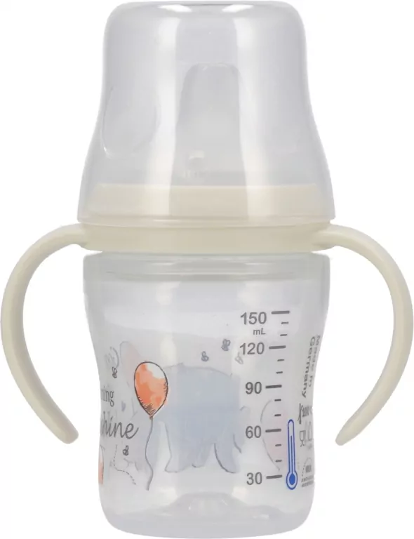 NUK. Butelka do nauki picia z ustnikiem. 150 ml. Osioł - tantis.pl