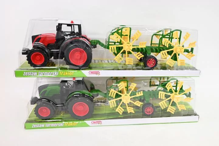 Traktor z maszyną rolniczą G218240 92483 - tantis.pl