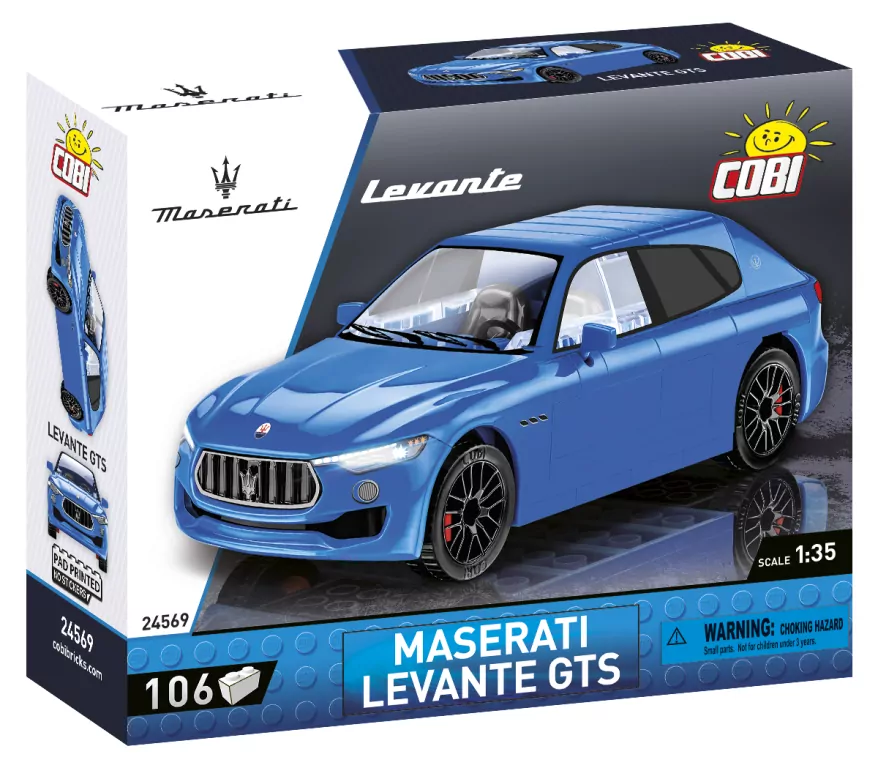Cars Maserati Levante GTS 106 klocków - tantis.pl