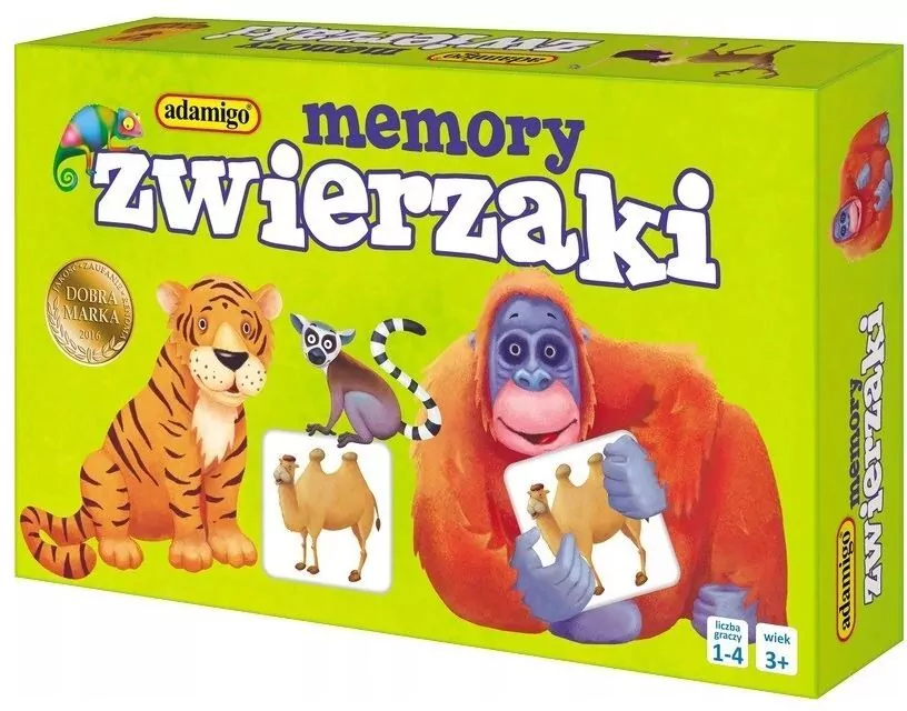 Zwierzaki. Memory mini - tantis.pl