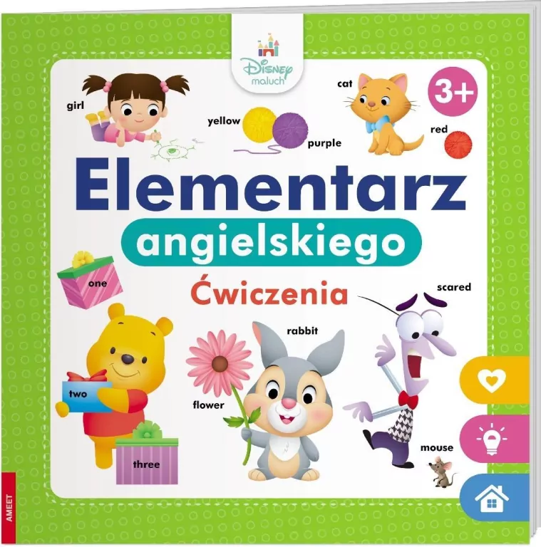 Disney Maluch. Elementarz angielskiego. Ćwiczenia - tantis.pl