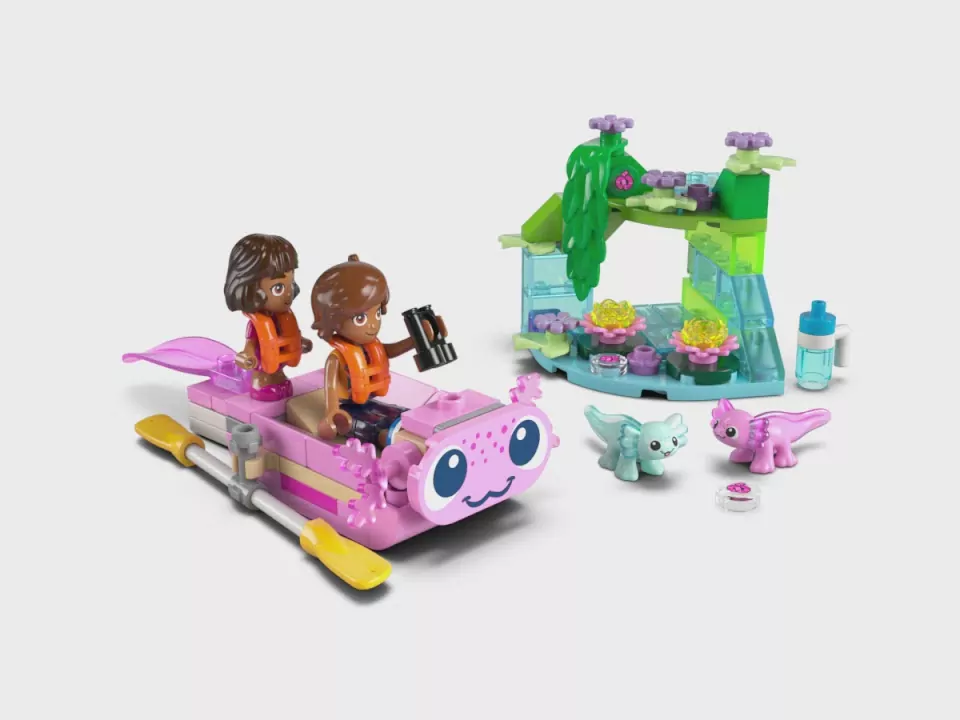 LEGO® Friends Przygoda na aksolotlowej łodzi 42681 - tantis.pl
