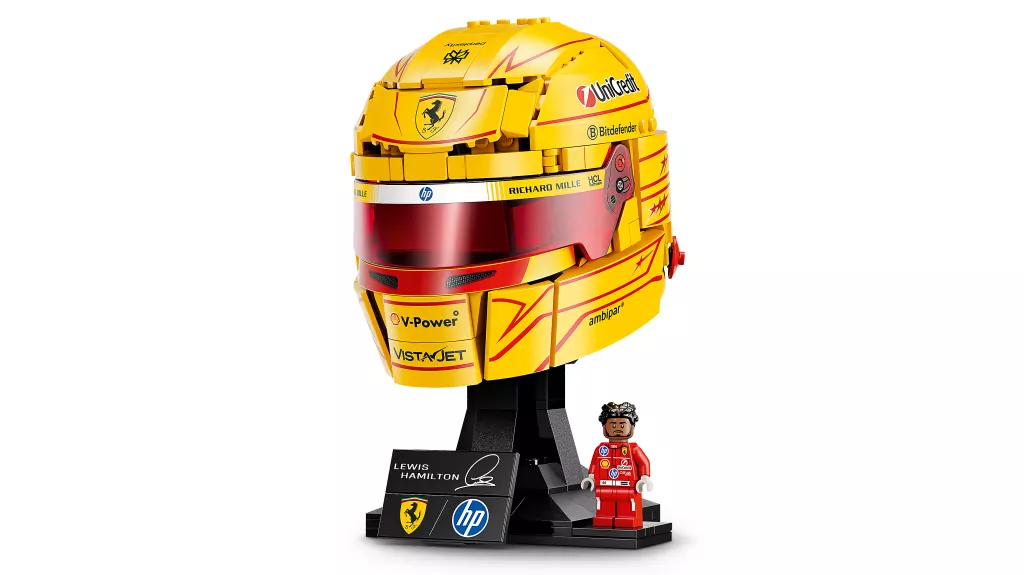 LEGO® Kask Lewis Hamilton Scuderia Ferrari HP 43022 - tantis.pl