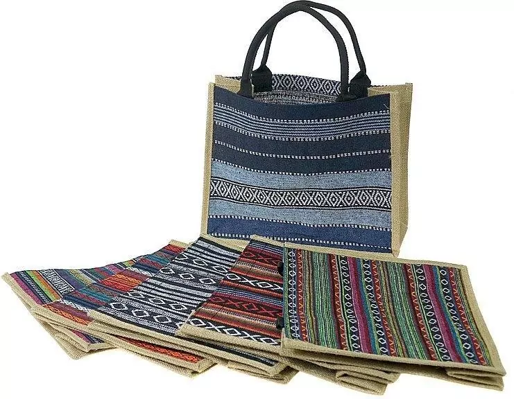 Torba materiałowa 36x30x16cm MIX - tantis.pl