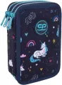 Piórnik potrójny z wyposażeniem Coolpack Jumper 3 Mrs Unicorn - tantis.pl