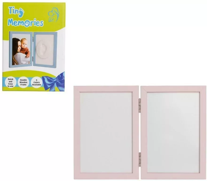 Tiny Memories Ramka z Glinką. Pink - tantis.pl