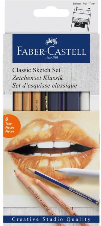 Zestaw do szkicowania Classic. Faber Castell - tantis.pl