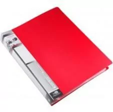 Teczka ofertowa A4 80 koszulek, czerwona - tantis.pl