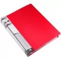 Teczka ofertowa A4 80 koszulek, czerwona - tantis.pl