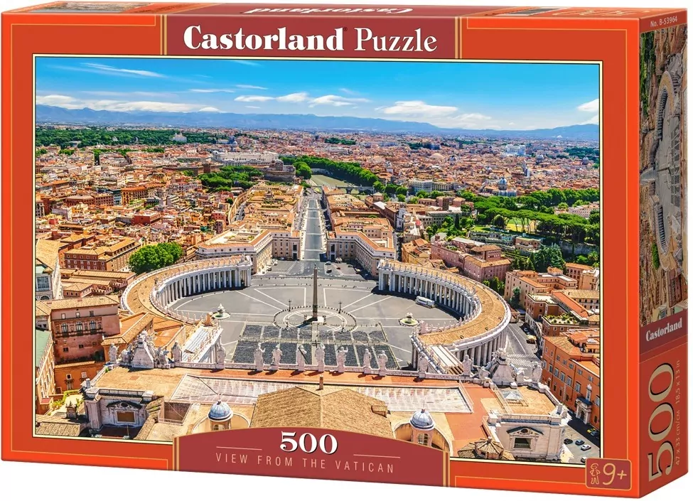 Castor. Puzzle 500. View from the Vatican - tantis.pl