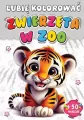 Kolorowanka Zwierzęta w zoo + 50 naklejek - tantis.pl