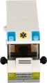 Klocki konstrukcyjne City 102 elementy. Ambulans - tantis.pl