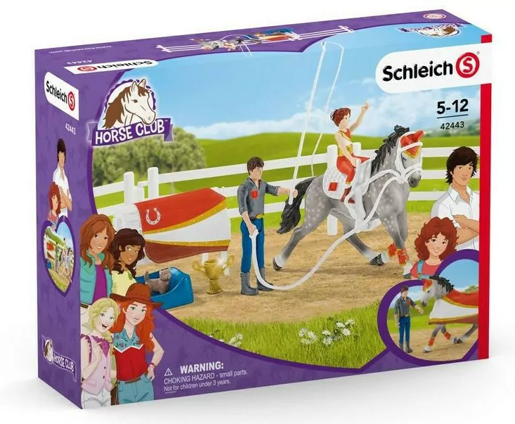 Schleich. Horse Club. Zestaw do woltyżerki Mii - tantis.pl