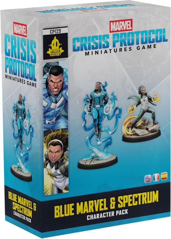 Marvel: Crisis Protocol - Blue Marvel & Spectrum - Character Pack - tantis.pl