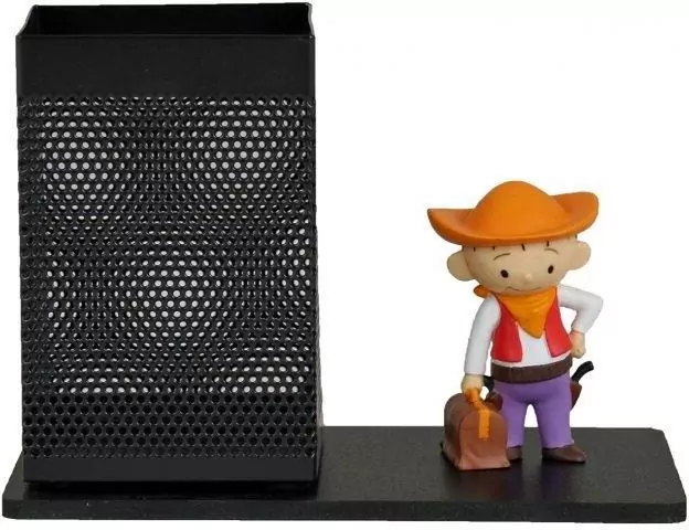 Przybornik biurkowy z figurką: Lolek Kowboj - tantis.pl