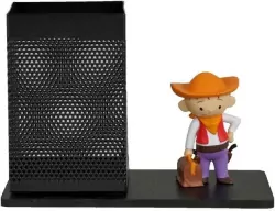 Przybornik biurkowy z figurką: Lolek Kowboj