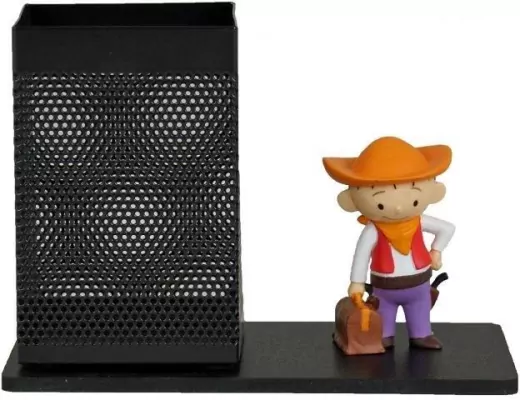 Przybornik biurkowy z figurką: Lolek Kowboj