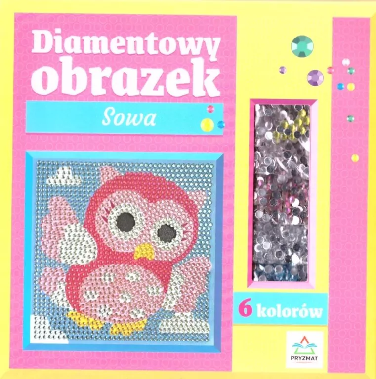 Diamentowy obrazek. Sowa - tantis.pl