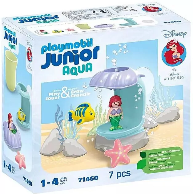 Prysznic z muszli. Zestaw z figurkami. Junior Disney 71460 - tantis.pl