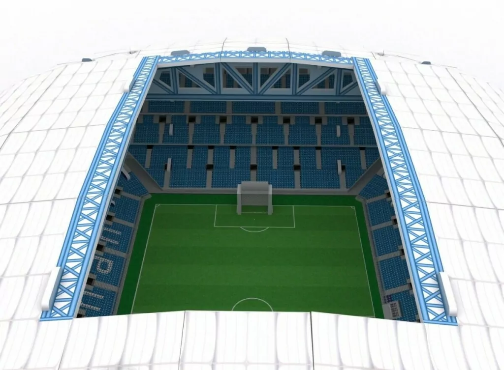 Puzzle 3D Stadion Inea w Poznaniu - tantis.pl