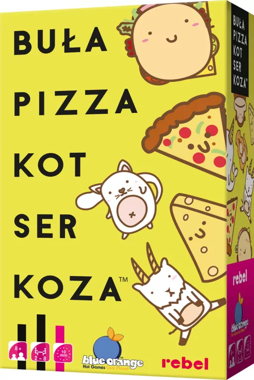 Buła, Pizza, Kot, Ser, Koza - tantis.pl