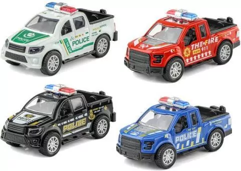 Samochód metalowy inercyjny Polesie mix cena za 1 szt - tantis.pl