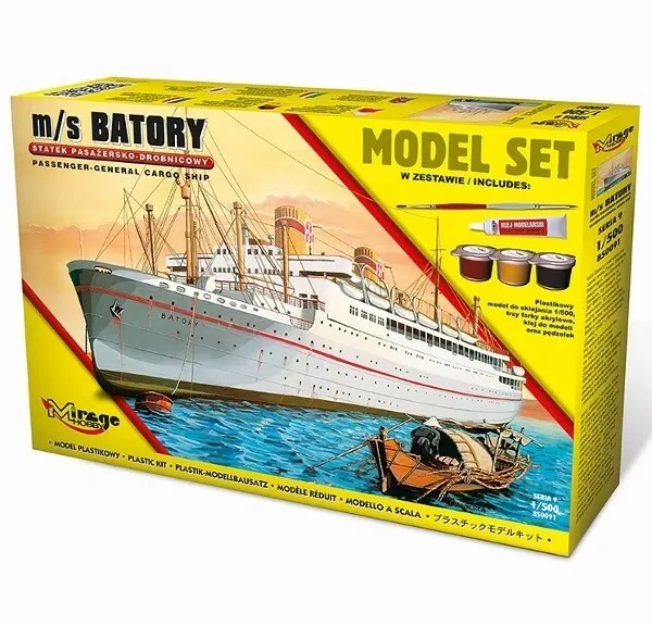 Model Statek Pasażersko - drobnicowy m/s "BATORY" - tantis.pl