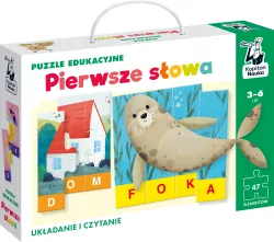 Puzzle edukacyjne. Pierwsze słowa 3-6 lat. Kapitan Nauka