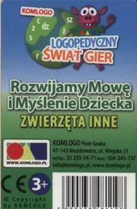 Rozwijamy mowę i myślenie dziecka. Zwierzęta inne - tantis.pl