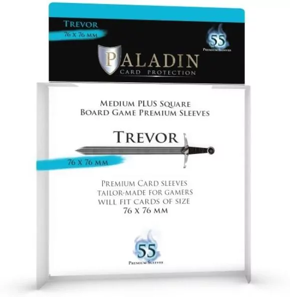 Koszulki na karty Paladin - Trevor (76x76mm) - tantis.pl