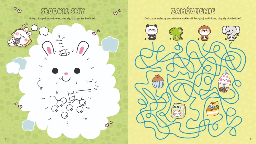 Kawaii. Księga łamigłówek. Bubble tea - tantis.pl