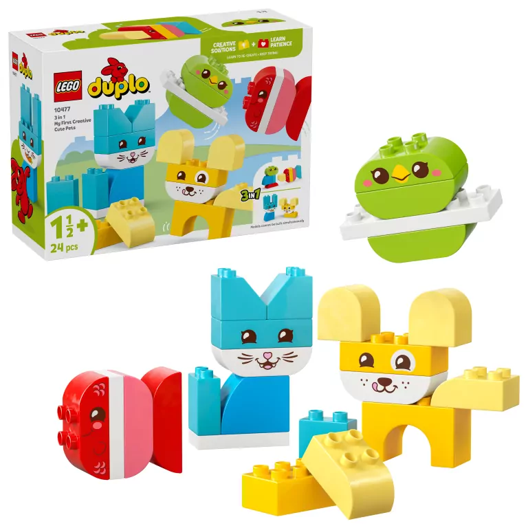 LEGO® Duplo Kreatywne zwierzaki 3w1 10477 - tantis.pl