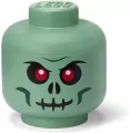 LEGO(R) pojemnik główka small - green skeleton - tantis.pl