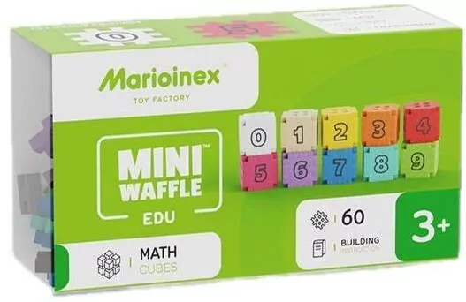 Mini Waffle 60 elementów. Kostki matematyczne - tantis.pl