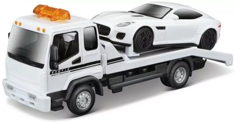 Str. Fire Tow Truck W Jaguar F-Type R 1:43 - tantis.pl