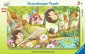 Puzzle 15 Garden Animal Getaway Frame - tantis.pl