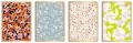 Zeszyt A5/60K kratka Metallic Floral (10szt) - tantis.pl