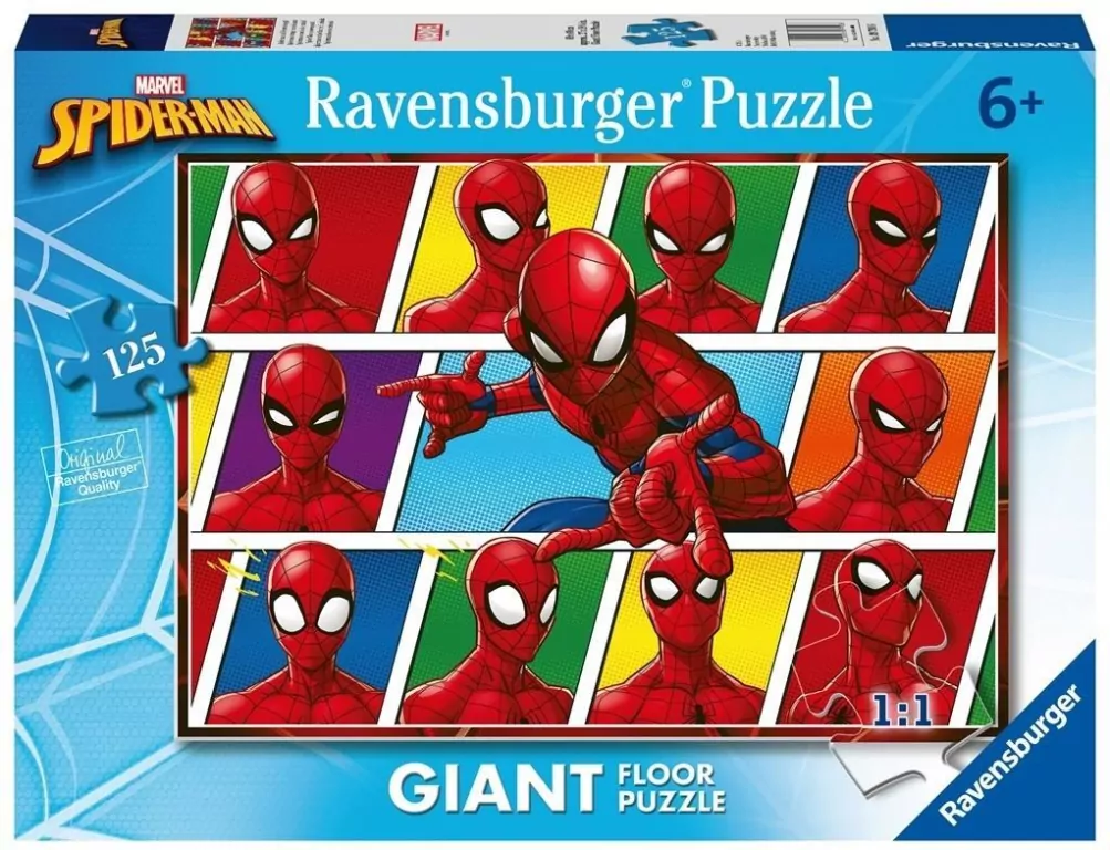 Puzzle 125 Spiderman Giant - tantis.pl