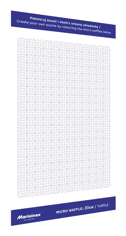 Micro Waffle 80. Żółw - tantis.pl
