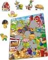 Układanka puzzle ramkowe. Podwórko - tantis.pl