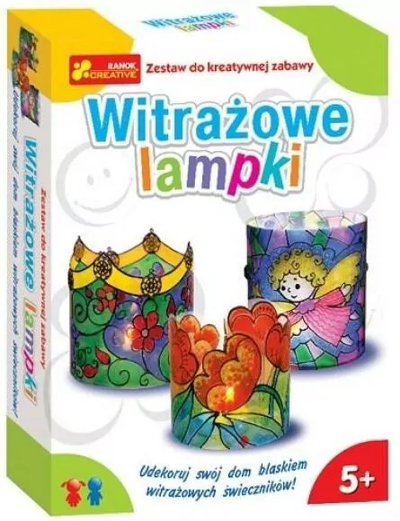 Zestaw Kreatywny. Witrażowe lampki - tantis.pl