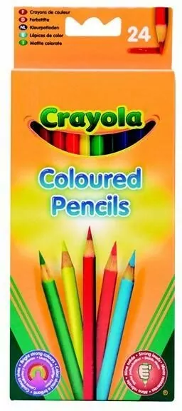 Kredki ołówkowe 24 kolory CRAYOLA - tantis.pl