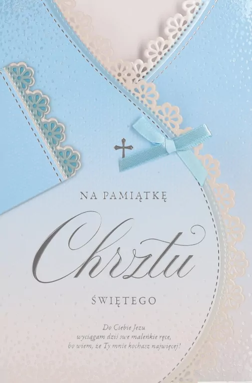 Karnet B6: Chrzest - tantis.pl