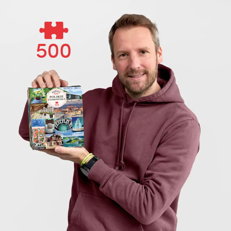 Puzzlove CzuCzu Polskie uzdrowiska 500el - tantis.pl