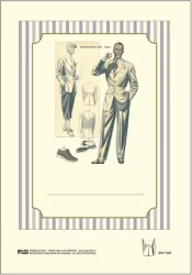 Rossi. Naklejki dekoracyjne BKP 006 Moda męska