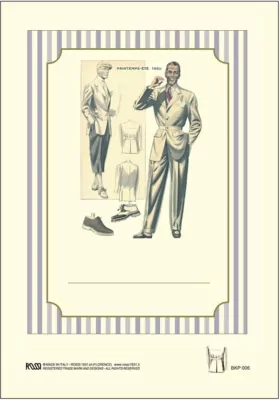 Rossi. Naklejki dekoracyjne BKP 006 Moda męska