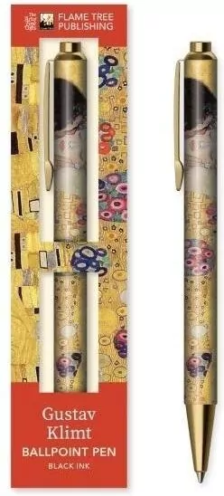 Długopis w pudełku Pocałunek Gustav Klimt - tantis.pl