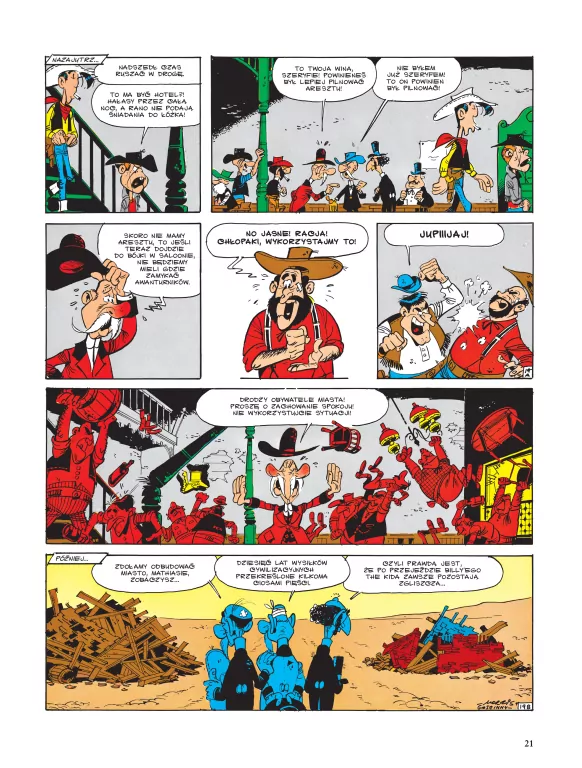 Eskorta. Lucky Luke. Tom 28 - tantis.pl