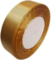 Wstążka satynowa 186 złoty ciemny 25mm/32m - tantis.pl