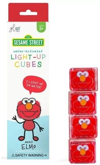 Kostki sensoryczne świecące w wodzie Elmo - tantis.pl